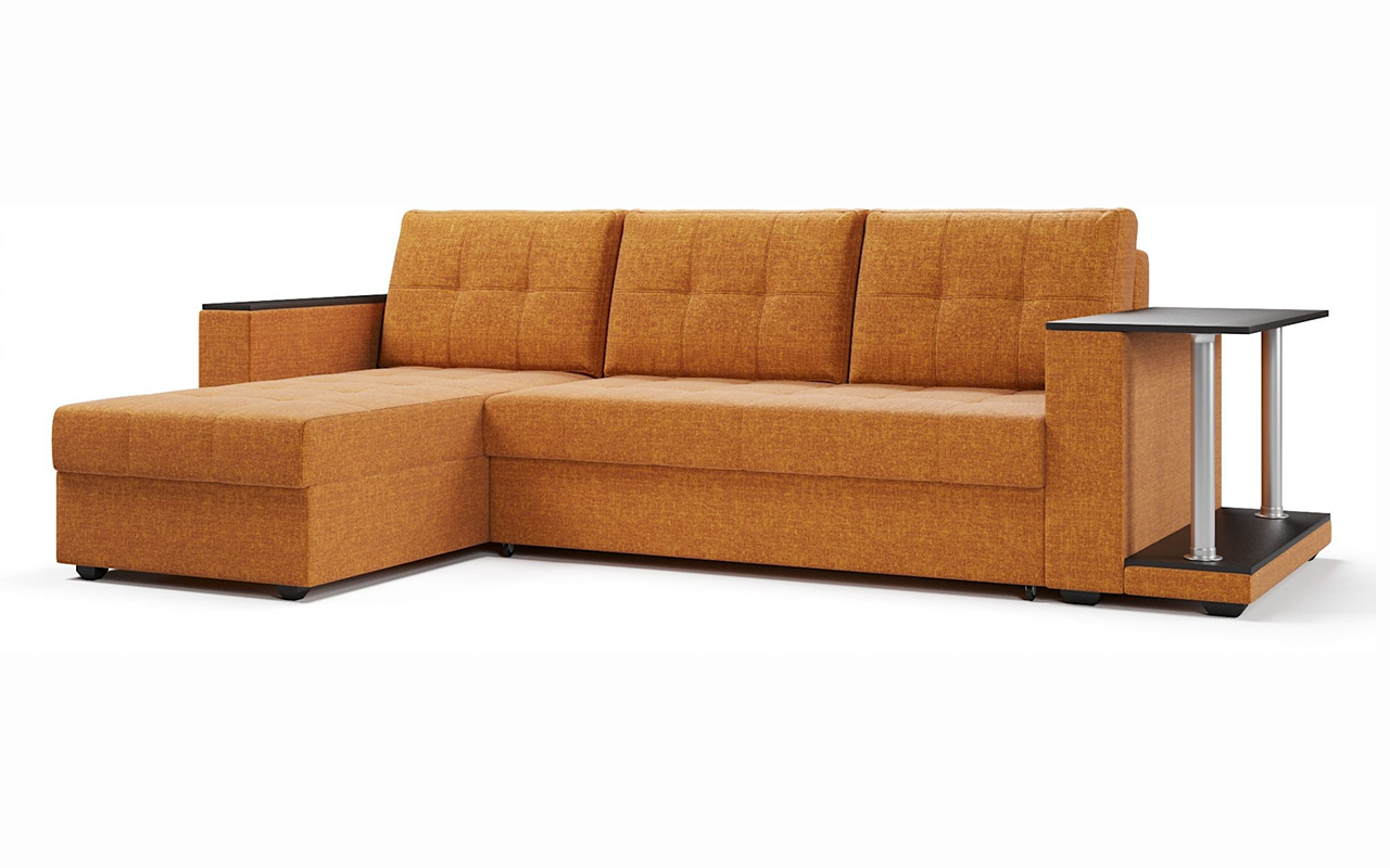 Gupan Диван-кровать угловой со столом Атланта 1 Классик фото 17