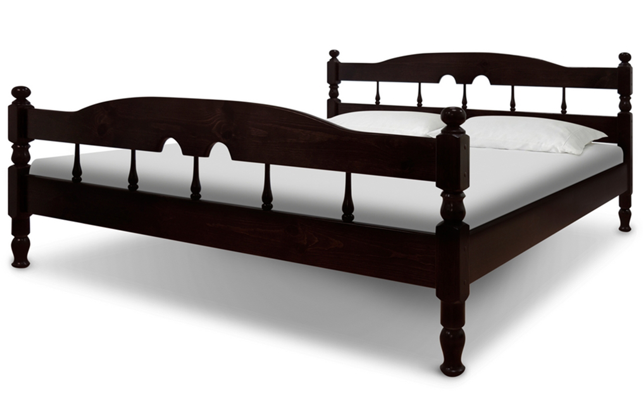 фото: Кровать ВМК-Шале Деревянные Гринго 120x200 см